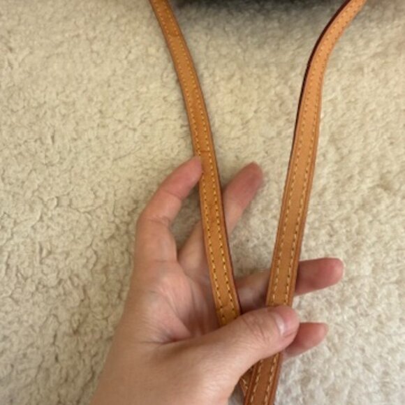 Louis Vuitton Nano Noe Monogram Leather Crossbody Shoulder Bag Handbag Purse - Picture 4 of 8